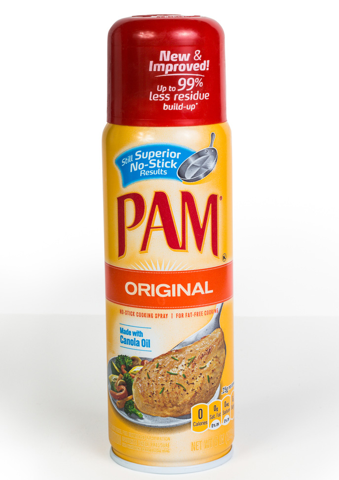 Can of PAM cooking spray