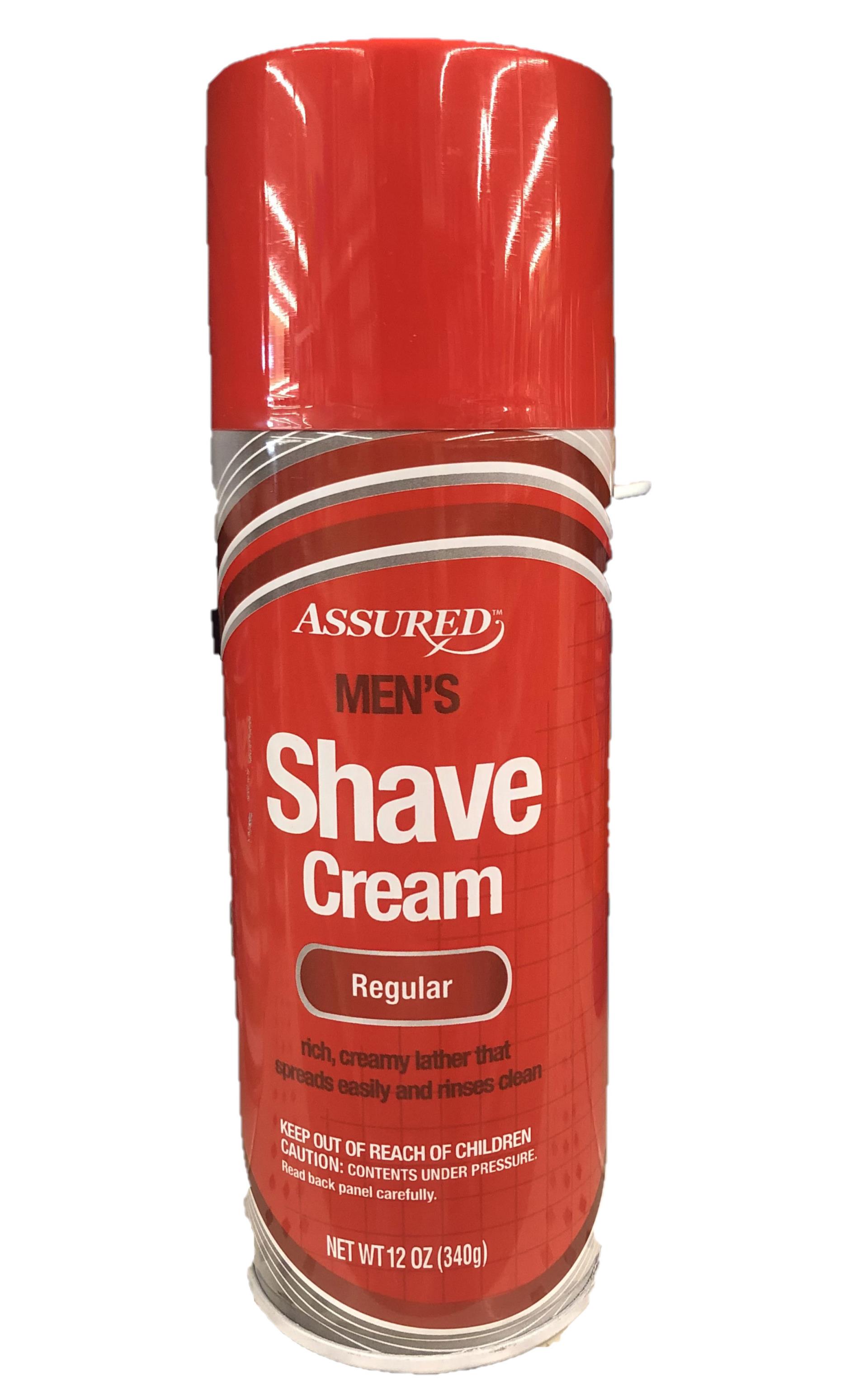 Can of shave cream